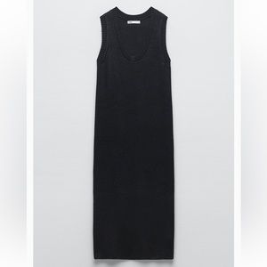 NWT Zara Long Knit Dress